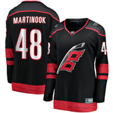 Jordan Martinook Carolina Hurricanes Fanatics Women's Home Breakaway Player Jersey