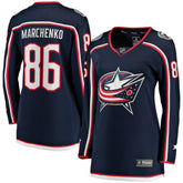 Kirill Marchenko Columbus Blue Jackets Fanatics Women's Home Breakaway Player Jersey