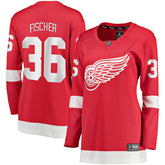Christian Fischer Detroit Red Wings Fanatics Women's Home Breakaway Player Jersey
