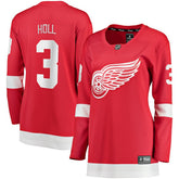 Justin Holl Detroit Red Wings Fanatics Women's Home Breakaway Player Jersey