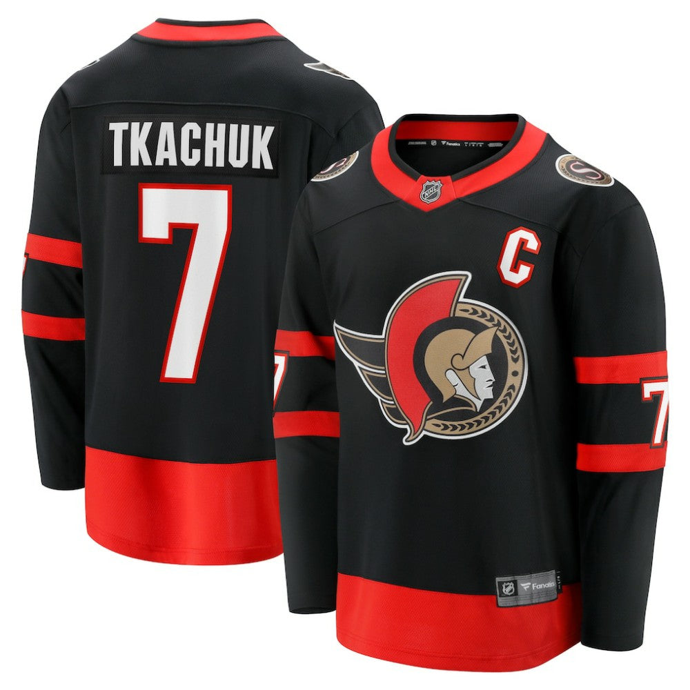 Brady Tkachuk Ottawa Senators Fanatics Home Breakaway Jersey