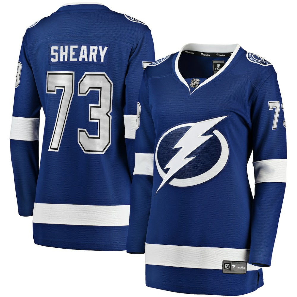 Conor Sheary Tampa Bay Lightning Fanatics Women's Home Breakaway Player Jersey