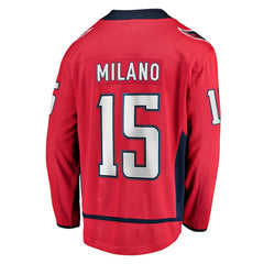 Sonny Milano Washington Capitals Fanatics Home Breakaway Jersey