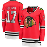 Nick Foligno Chicago Blackhawks Fanatics Women's Home Breakaway Player Jersey