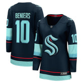 Matty Beniers Seattle Kraken Fanatics Women's Home Breakaway Player Jersey