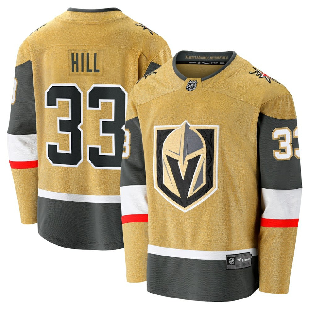Adin Hill Vegas Golden Knights Fanatics Home Breakaway Jersey