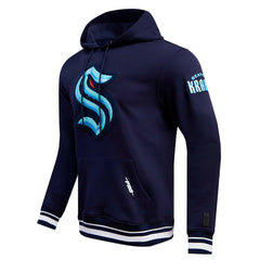Seattle Kraken Pro Standard Retro Classic Fleece Pullover Hoodie