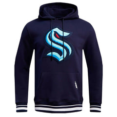 Seattle Kraken Pro Standard Retro Classic Fleece Pullover Hoodie
