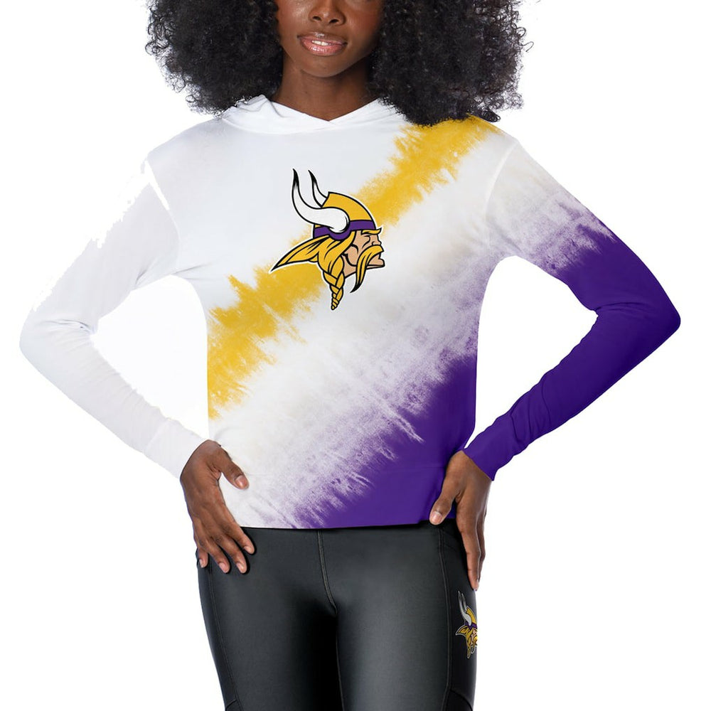 NFL Minnesota Vikings Certo Women's Rundown Lightweight Pullover Hoodie