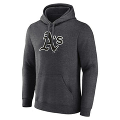 Athletics Personalized Monochrome Name & Number Pullover Hoodie - Charcoal