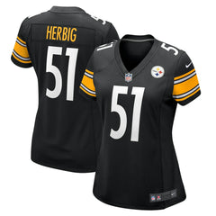 NFL Pittsburgh Steelers Nick Herbig Women's Game Jersey