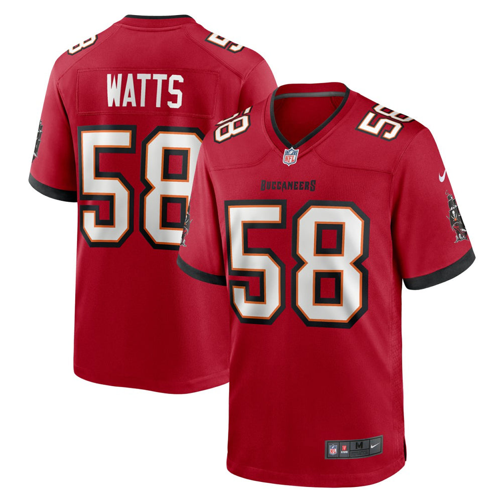 NFL Tampa Bay Buccaneers Markees Watts Game Jersey