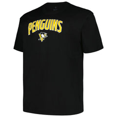Pittsburgh Penguins Profile Big & Tall Arch Over Logo T-Shirt