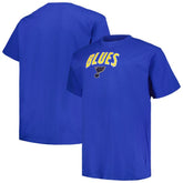 St. Louis Blues Profile Big & Tall Arch Over Logo T-Shirt