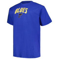 St. Louis Blues Profile Big & Tall Arch Over Logo T-Shirt