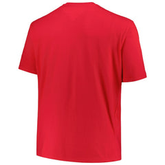 New Jersey Devils Profile Big & Tall Arch Over Logo T-Shirt