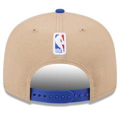 Golden State Warriors 2024 NBA Draft 9FIFTY Snapback Hat sale - Tan/Royal | New Era cheap