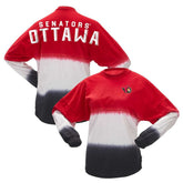 Ottawa Senators Fanatics Women's Ombre Long Sleeve T-Shirt