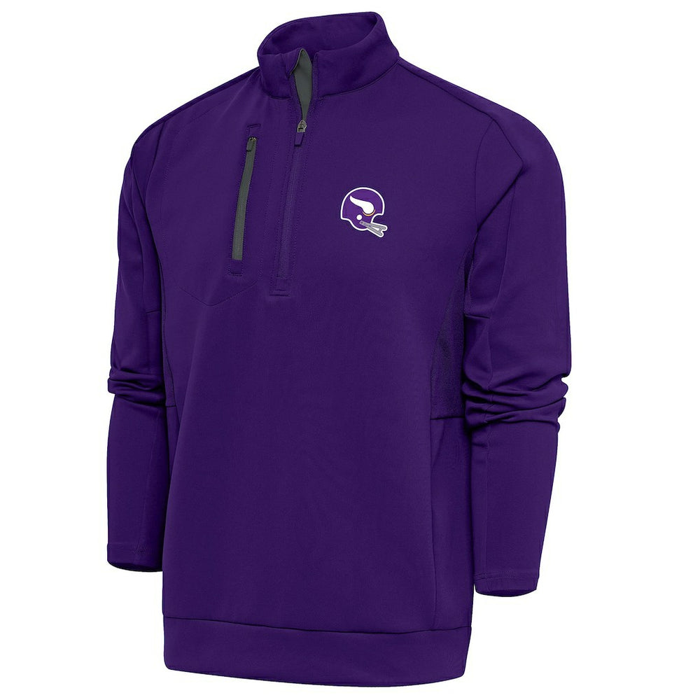NFL Minnesota Vikings Antigua Generation Quarter-Zip Pullover Jacket