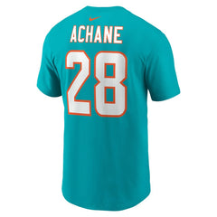 NFL Miami Dolphins De’Von Achane Player Name & Number T-Shirt