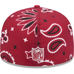 NFL Arizona Cardinals Paisley 59FIFTY Fitted Hat