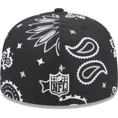 NFL Las Vegas Raiders Paisley 59FIFTY Fitted Hat