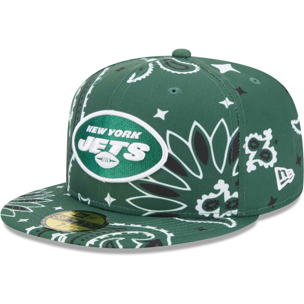 NFL New York Jets Paisley 59FIFTY Fitted Hat