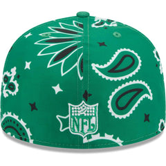 NFL Philadelphia Eagles Throwback Paisley 59FIFTY Fitted Hat