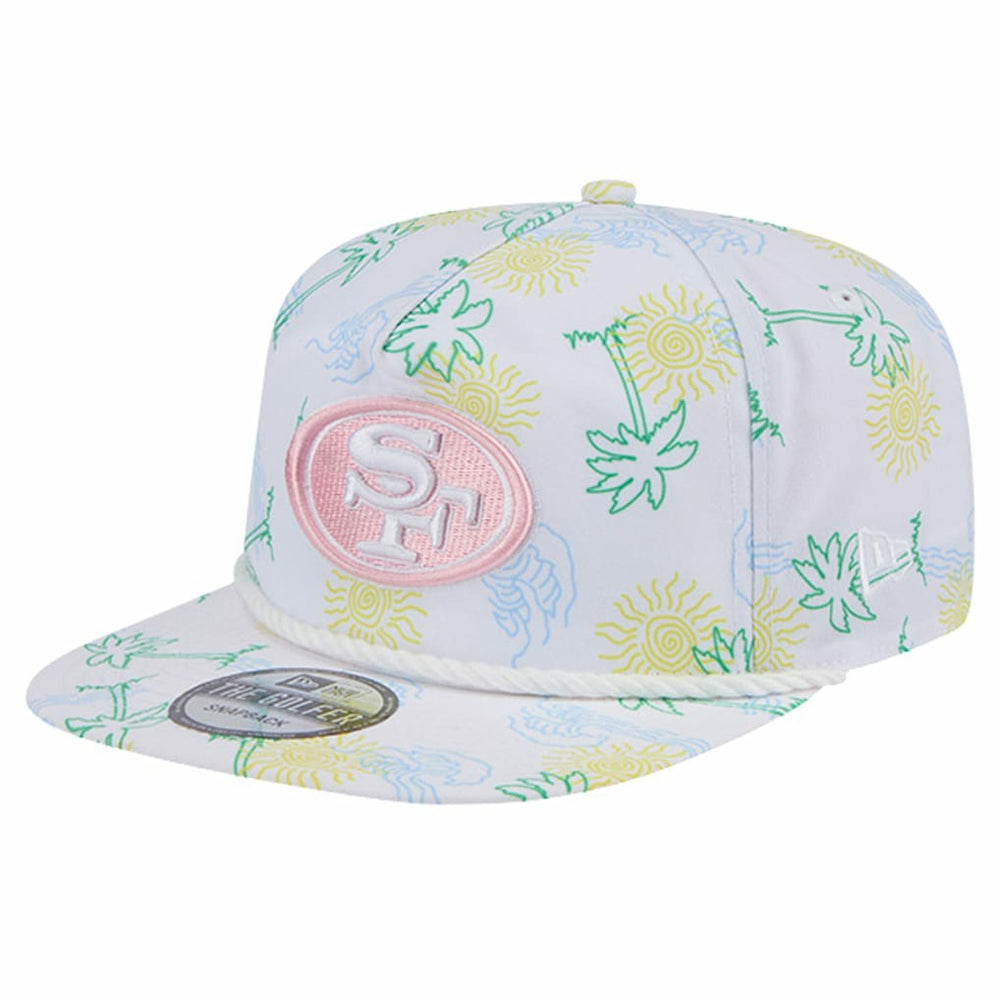 NFL San Francisco 49ers Vacay Golfer Snapback Hat