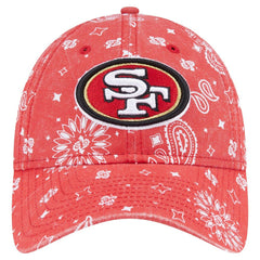 NFL San Francisco 49ers Women's Paisley 9TWENTY Adjustable Hat