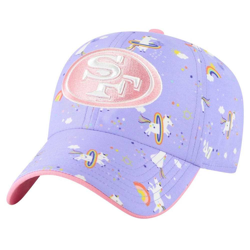 NFL San Francisco 49ers '47 Girls Preschool Unicorn Clean Up Adjustable Hat