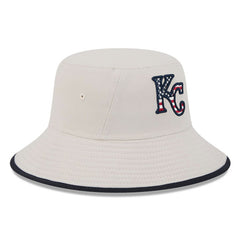 Kansas City Royals 2024 Fourth of July Bucket Hat - Khaki | New Era