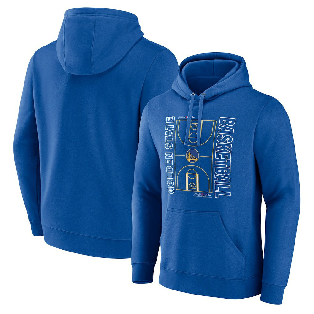 Golden State Warriors Michelob Ultra Full Court Pullover Hoodie - Royal online