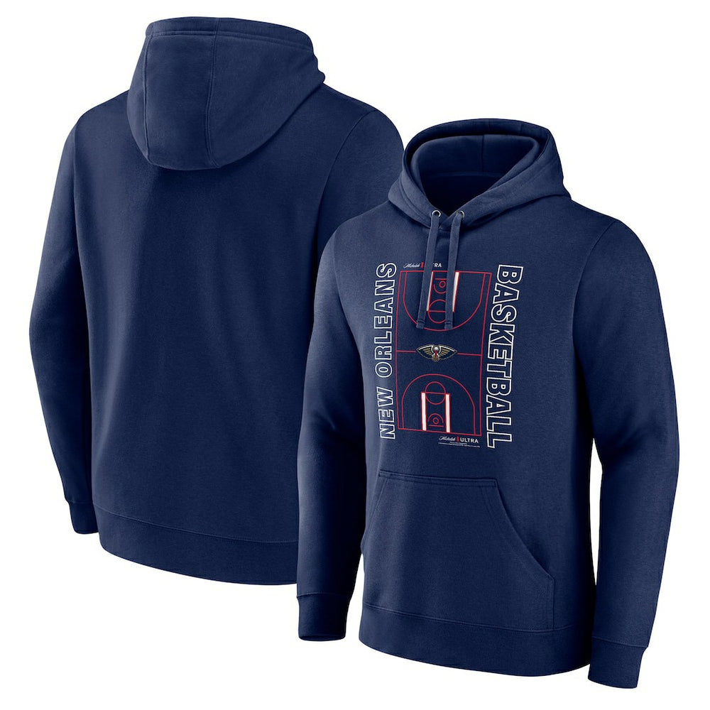 New Orleans Pelicans Michelob Ultra Full Court Pullover Hoodie - Navy online