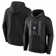 Sacramento Kings Michelob Ultra Full Court Pullover Hoodie - Black on sale
