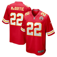NFL Kansas City Chiefs Trent McDuffie Game Jersey