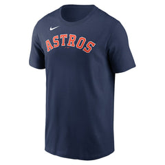 Framber Valdez Houston Astros Fuse Name & Number T-Shirt - Navy | Nike