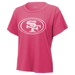 NFL San Francisco 49ers Nick Bosa Majestic Threads Women's Name & Number T-Shirt