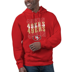 NFL San Francisco 49ers Starter Unisex Name Drop Logo Pullover Hoodie