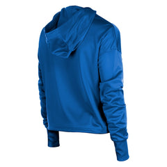 Chicago Cubs Women's Half-Zip Hoodie - Royal | New Era