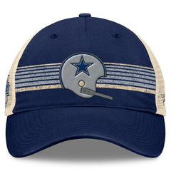 NFL Dallas Cowboys Retro Fundamentals Stripes Trucker Adjustable Hat