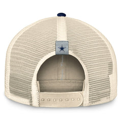 NFL Dallas Cowboys Fundamentals Diamond Stripes Trucker Adjustable Hat