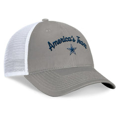 NFL Dallas Cowboys Women's Fundamentals Slogan Trucker Adjustable Hat