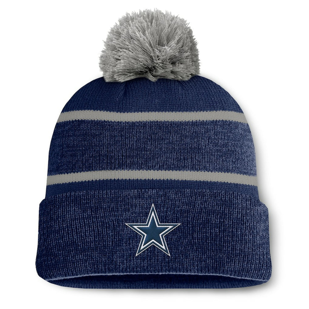 NFL Dallas Cowboys Fundamentals Holding Cuffed Knit Hat with Pom
