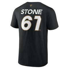 Mark Stone Vegas Golden Knights Fanatics Authentic Pro Prime Name & Number T-Shirt