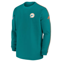 NFL Miami Dolphins Alternate Logo Coach Long Sleeve Top