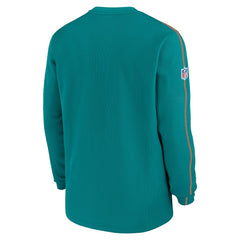 NFL Miami Dolphins Alternate Logo Coach Long Sleeve Top