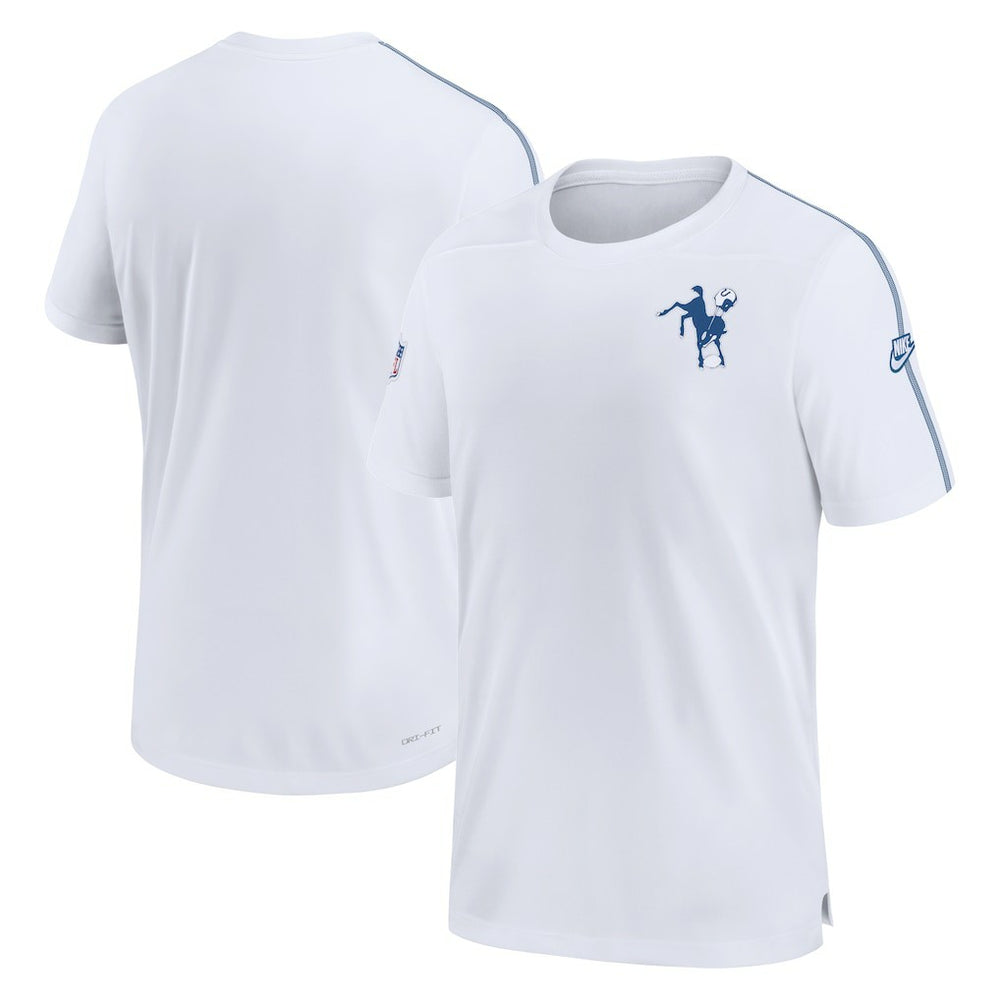 NFL Indianapolis Colts Sideline Alternate Logo Coach Performance Top