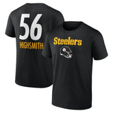 NFL Pittsburgh Steelers Alex Highsmith Team Wordmark Player Name & Number T-Shirt