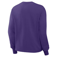 NFL Minnesota Vikings Women's Boxy Long Sleeve T-Shirt